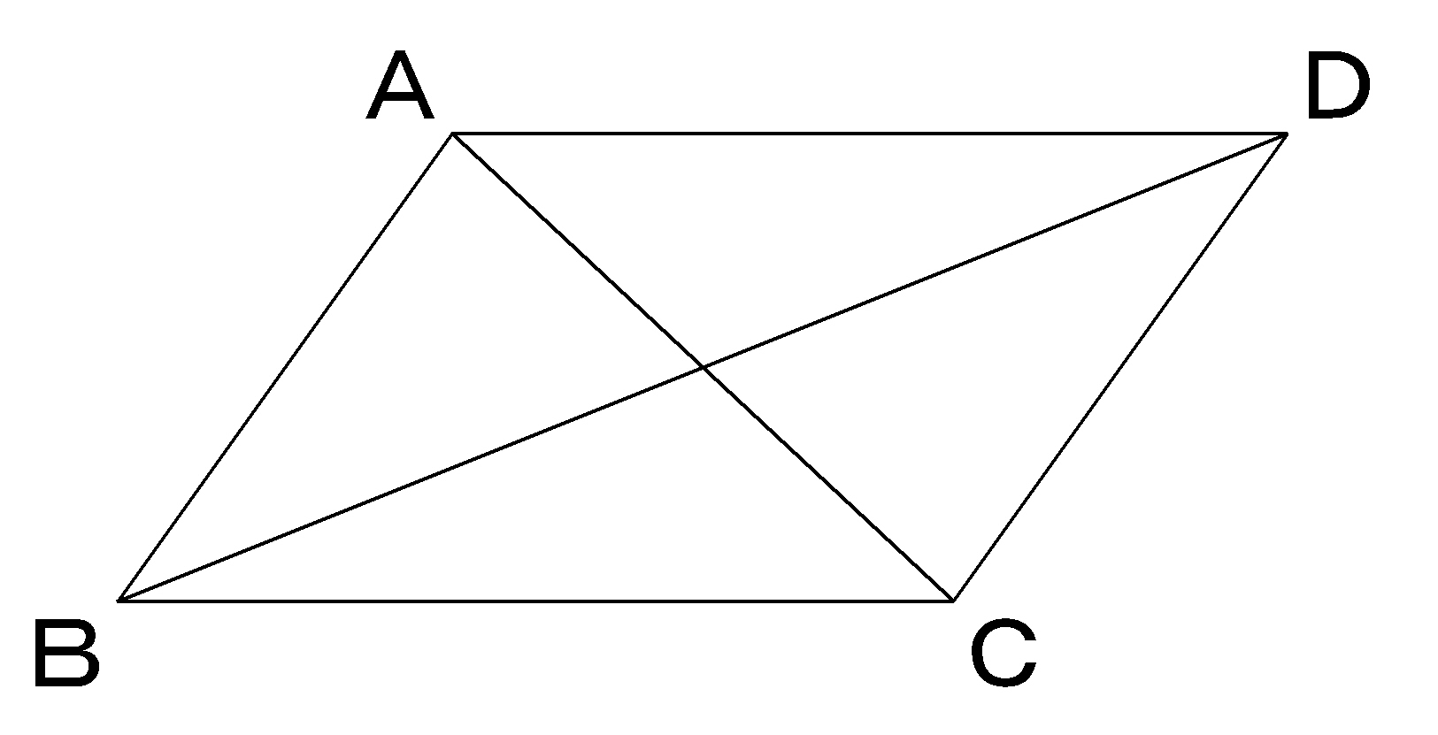 Wordで使える平行四辺形 1 Wordで数学問題プリントを作ろう